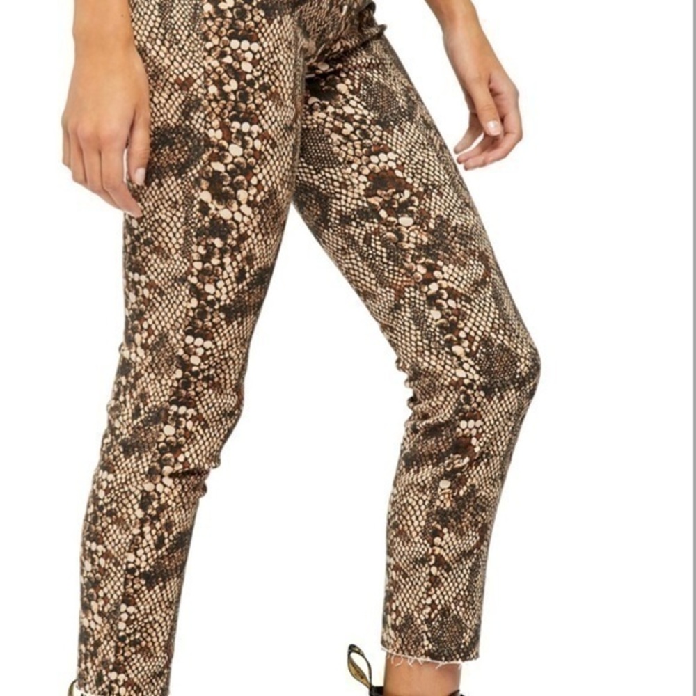 Free People High Waist Denim Leggings